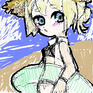 「無題」イラスト/落書き (練習用) 08/25 23:45