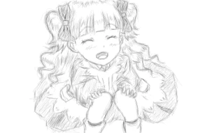 「急に」イラスト/ぬまくら (練習用) 09/28 22:57
