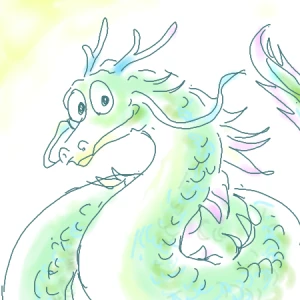 「Re: tegaki」イラスト/えのぐ (練習用) 02/05 1:26