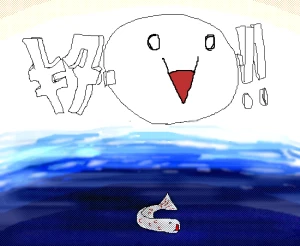 「ｷﾀ━━━(ﾟ∀ﾟ)━━━!!」イラスト/リプ (練習用) 05/04 2:20