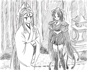 新着イラスト「Re: そぉ～れっ　ドンッ！」by   ぬまくら 07/26 15:44