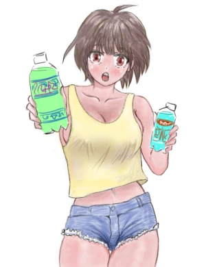 「Re: そぉ～れっ　ドンッ！」 イラスト/  ぬまくら 練習用お絵かき掲示板