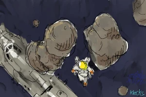 「無題」イラスト/ホシノぴかー (練習用) 08/23 10:18