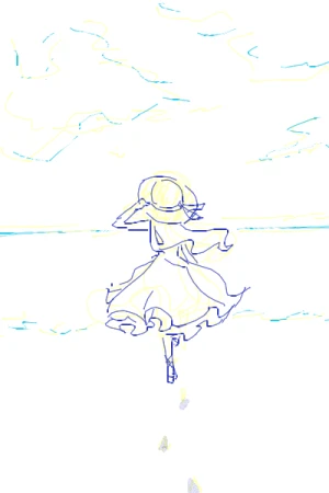 新着イラスト「Re: 練習テストお借りします」by まる 10/01 0:44