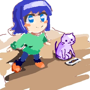 「無題」イラスト/もも (練習用) 12/04 16:25