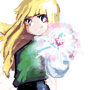 「Re: 無題」イラスト/もも (練習用) 12/04 17:14