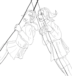 新着イラスト「ブランコ」by ゴンザレス 01/07 1:44