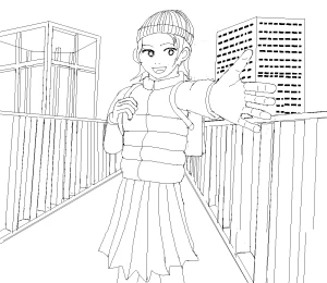 新着イラスト「帰路」by ベイパーコーン 01/17 16:12