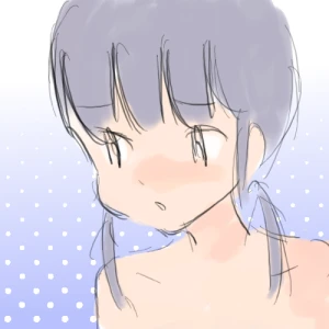 「Re: スク水娘さん」 イラスト/さとぴあ@管理人 練習用お絵かき掲示板