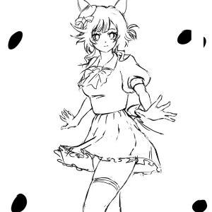 「Re: ん、」イラスト/  ぬまくら (練習用) 01/24 19:01