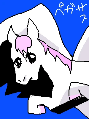 「Re: いつもありがっと！」 イラスト/ジロー 練習用お絵かき掲示板