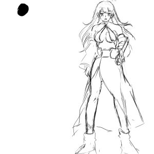 「Re: 無題」 イラスト/  ぬまくら 練習用お絵かき掲示板