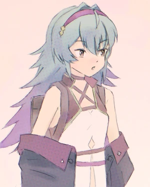 「Re: らくがき娘さん」イラスト/さとぴあ@管理人 (練習用) 03/11 21:06