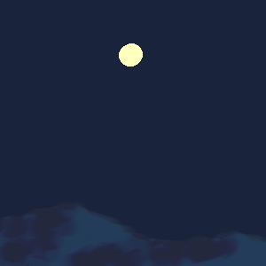 漫画「同じ月を見ている」 by ジロー 