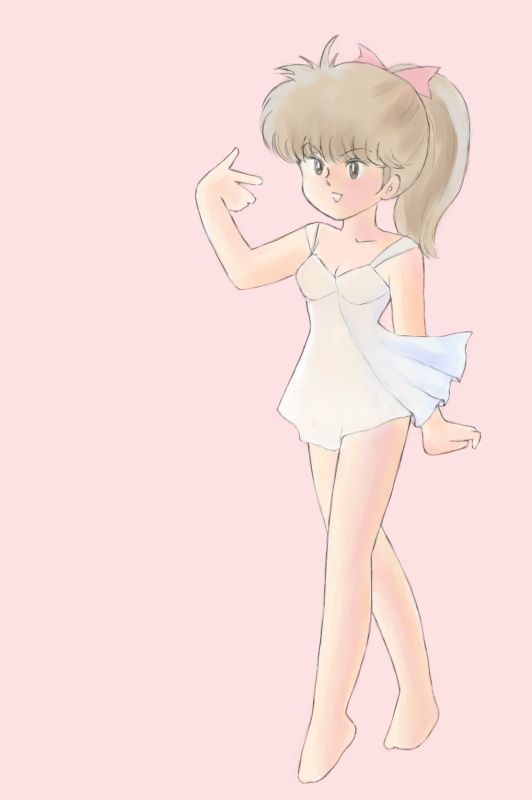 スクラップ学園　ミャアちゃん＠ネグリジェ  by さとぴあ 532 x 800