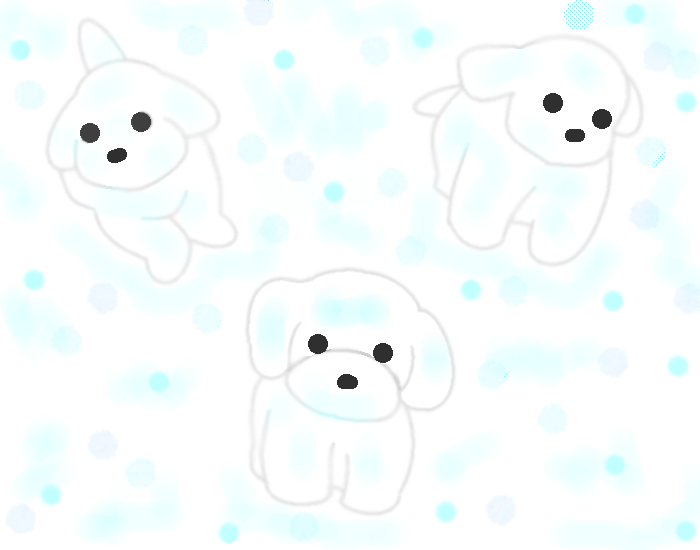犬だるま by ヤッホー ( PaintBBS NEO ) 