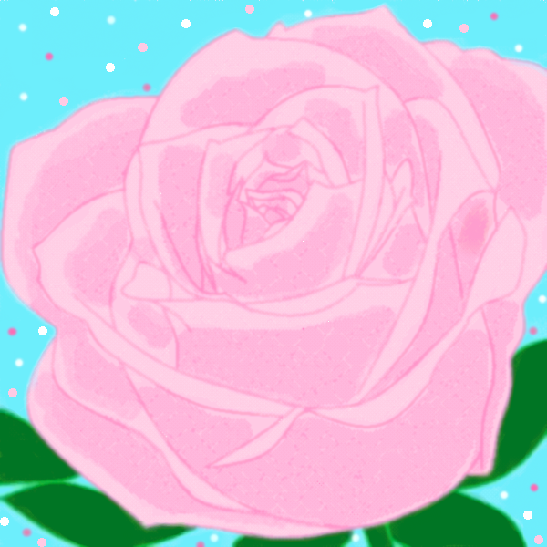 薔薇の花 by ヤッホー ( PaintBBS NEO ) 