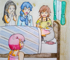 「Re: 我ら！誕生石！」イラスト/マコリン (テーマフリー掲示板) 06/06 19:49