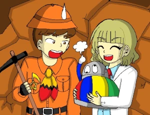 「「舞ります！」×「弾けてメロディ～プレシャストーン～」」イラスト/マコリン (テーマフリー掲示板) 06/18 21:07