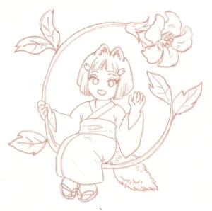 新着イラスト「Re: らくがき・4」by ちゃか 02/05 9:56