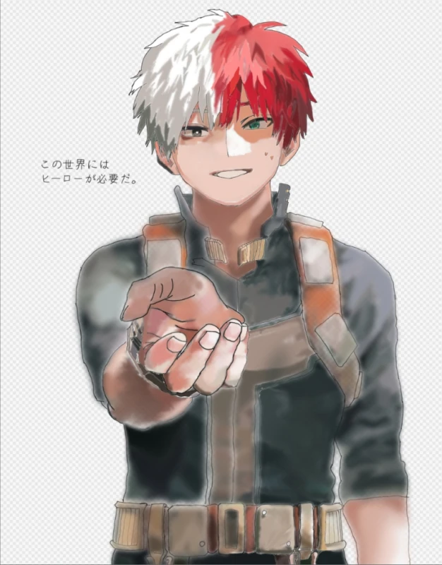 ヒロアカ　轟 by 李由紀