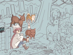 「お久しお邪魔します」イラスト/ｳｻｷﾞｽｷ (二次創作掲示板) 07/29 5:12