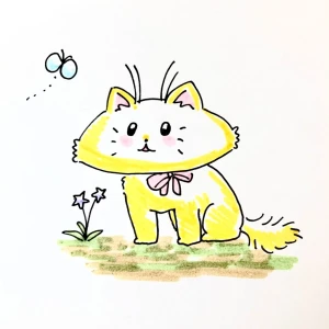 「Re: せちぃねこズスレ②」イラスト/すみさん (オリジナル掲示板) 04/19 8:25