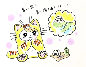 「Re: せちぃねこズスレ③」イラスト/すみさん (オリジナル掲示板) 06/02 8:10