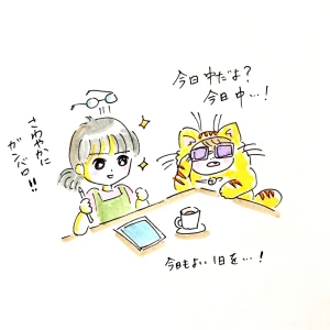 「Re: せちぃねこズスレ④」イラスト/すみさん (オリジナル掲示板) 07/02 8:59