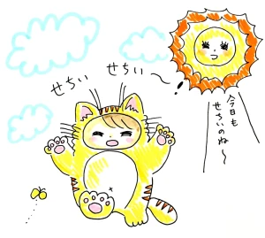 「Re: せちぃねこズスレ⑤」 イラスト/すみさん オリジナル掲示板