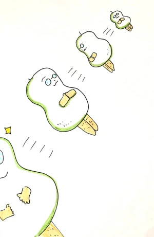 「Re: せちぃねこズスレ⑥」イラスト/すみさん (オリジナル掲示板) 09/15 8:01
