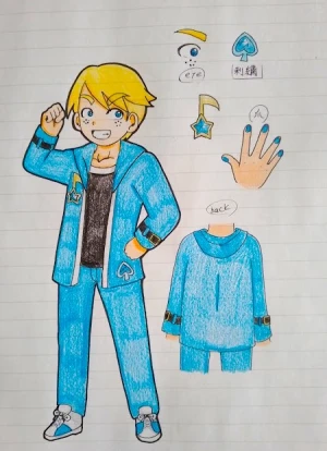 「Re: 誕生石組A（主人公組）」イラスト/マコリン (オリジナル掲示板) 10/28 20:15