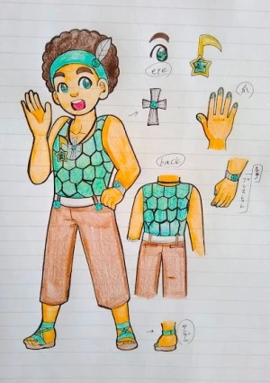 「Re: 誕生石組D」 イラスト/マコリン オリジナル掲示板