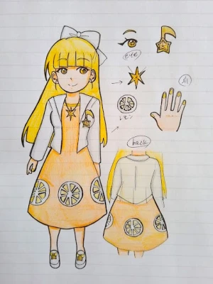 「Re: 誕生石組D」 イラスト/マコリン オリジナル掲示板