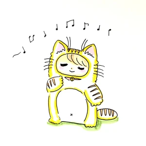 「Re: せちぃねこズスレ⑧🐝」 イラスト/すみさん オリジナル掲示板