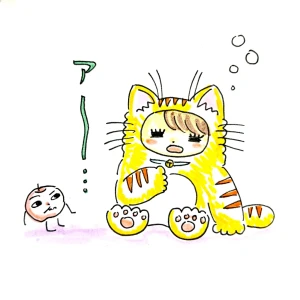 「Re: せちぃねこズスレ⑨✨」イラスト/すみさん (オリジナル掲示板) 02/26 8:05