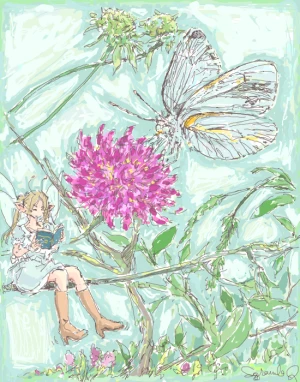 「Re: 中の人・おなじシリーズ」イラスト/Q (イベント掲示板) 08/07 23:08