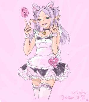 「Re: 絵しりとり ～ ５周目。」イラスト/Q (イベント掲示板) 02/22 23:25