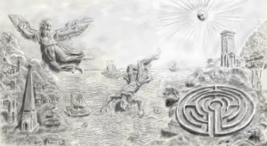 「絵しりとり ～ ６周目。」 イラスト/みちる イベント掲示板