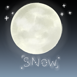 明るい満月 by Snow_
