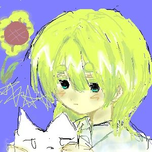 「🌻」イラスト/だいすけ (中学生お絵かき掲示板) 01/09 13:33