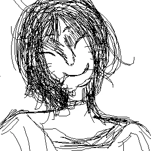 「Re: はじめまして」 イラスト/めめ 中学生お絵かき掲示板