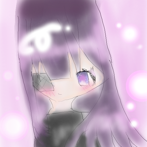 「💜」イラスト/緋咲 (思春期お絵かき掲示板) 12/30 7:54