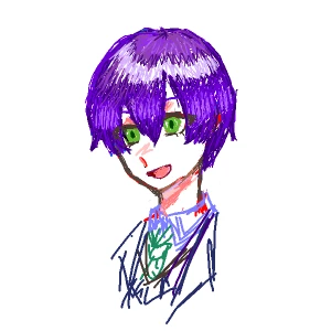 「練習」 イラスト/ぼｋ 思春期お絵かき掲示板