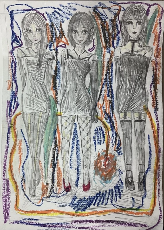 アナログイラスト by めめ👁️‍🗨️🖤