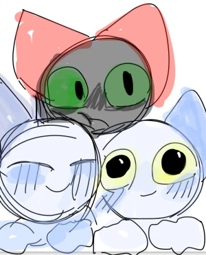 「猫のティーチくんだよ」イラスト/野生の浮き輪 (アップロード) 07/23 16:50
