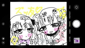 新着イラスト「自撮り」by りすかましまし🔪 08/04 10:52