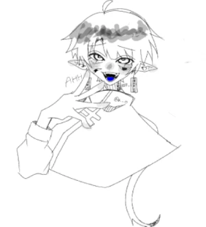 「Re: らくがーき」 イラスト/ばおい アップロード掲示板