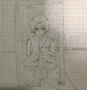 「Re: らくがーき」 イラスト/ばおい アップロード掲示板